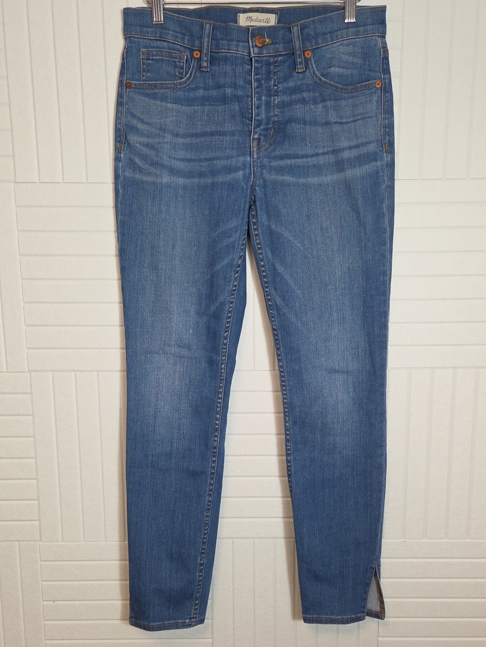 Madewell 9" High Rise Skinny Jeans Size 28